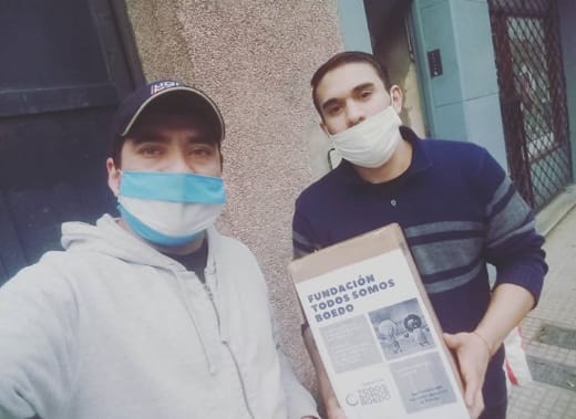 Una rueda de solidaridad barrial para Boedo