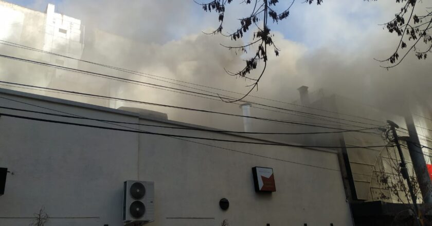 Incendio en el restaurante Don Carlos