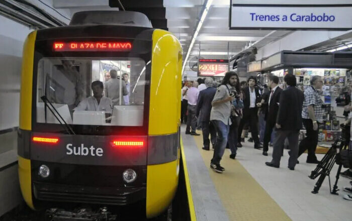 Evacuación en la línea A del subte