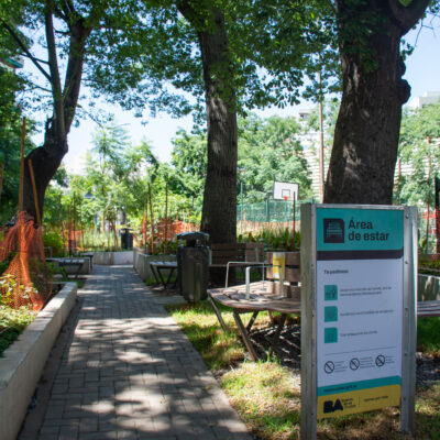 Plaza Almagro renovada