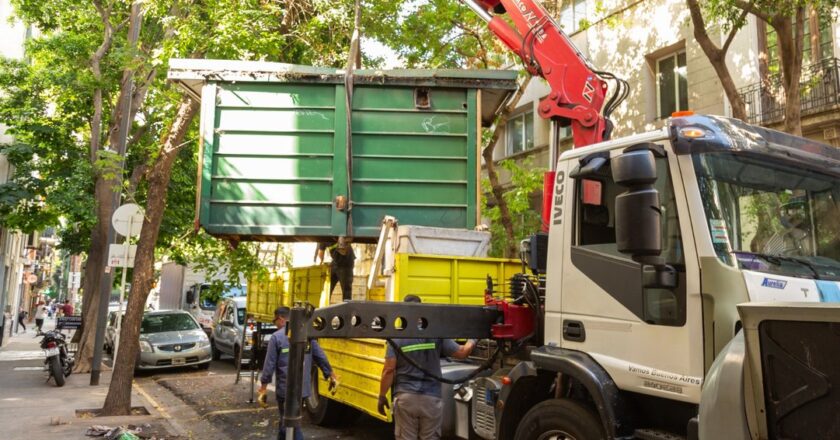 La Ciudad avanza con el retiro de estructuras en desuso