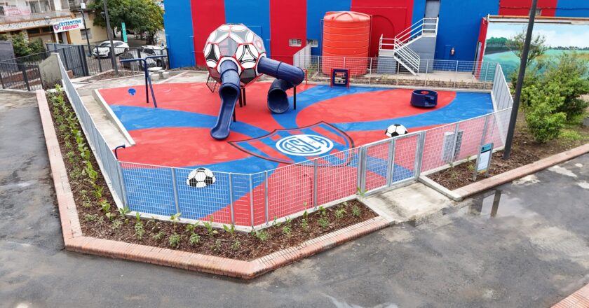 Una plaza con identidad azulgrana